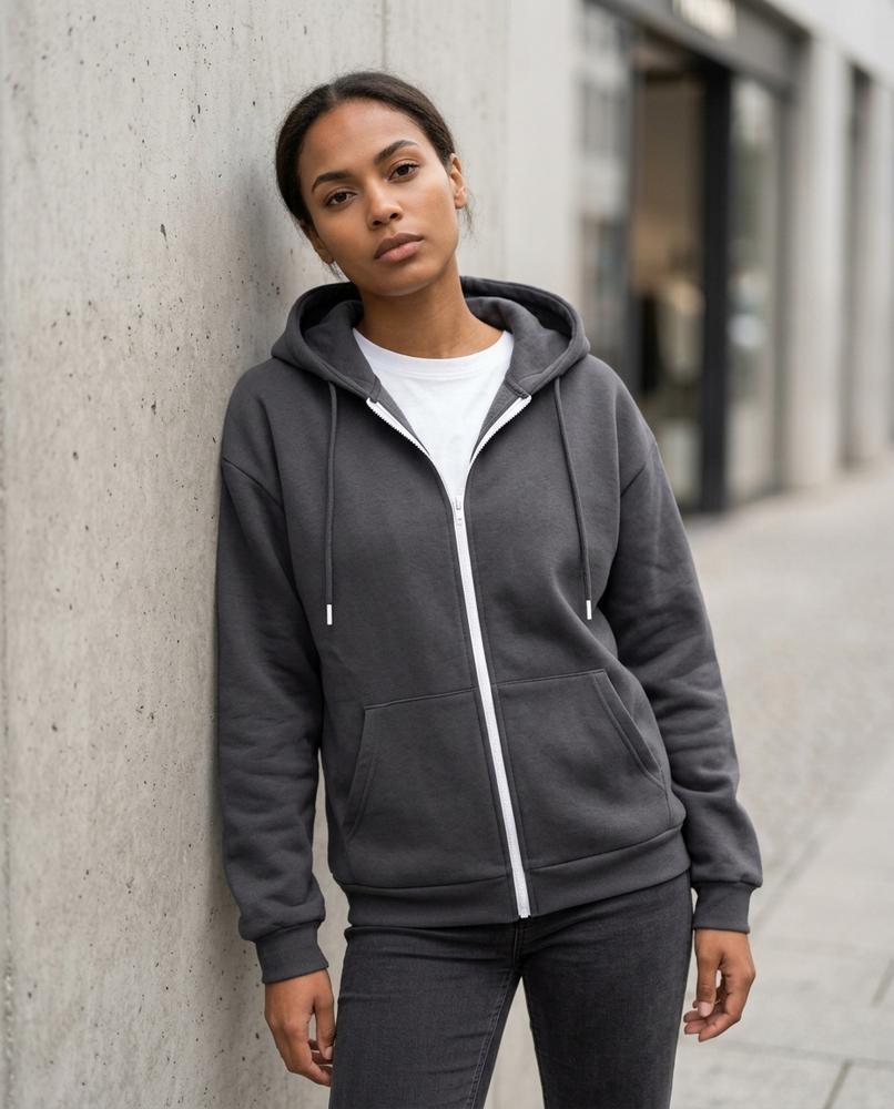 Zumieze - Aldan | Zip-Up Lined Hoodie Unisex