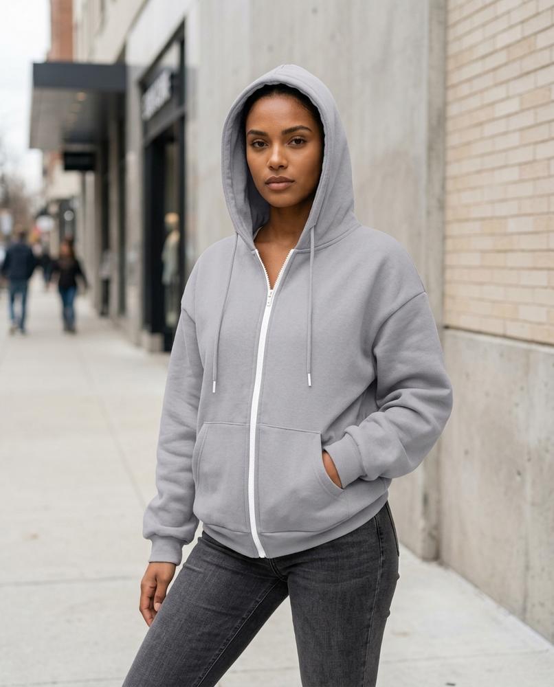 Zumieze - Aldan | Zip-Up Lined Hoodie Unisex