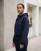 Zumieze - Neken | Cropped Relaxed-Fit Hoodie Women