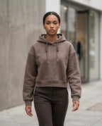 Zumieze - Neken | Cropped Relaxed-Fit Hoodie Women