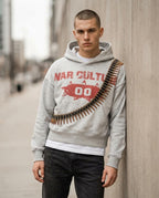 Zumieze - Zelom | Cropped Printed Hoodie Men