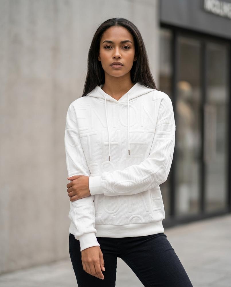 Zumieze - Katir | Embossed Textured Hoodie Women