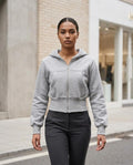 Zumieze - Zetir | Zip-Up Cropped Hoodie Women