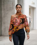 Zumieze - Leron | Asymmetrical High-Neck Top Women