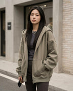 Zumieze - Kerel | Zip-Up Oversized Hoodie Women