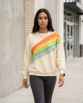 Zumieze - Kazan | Striped Crewneck Sweatshirt Women