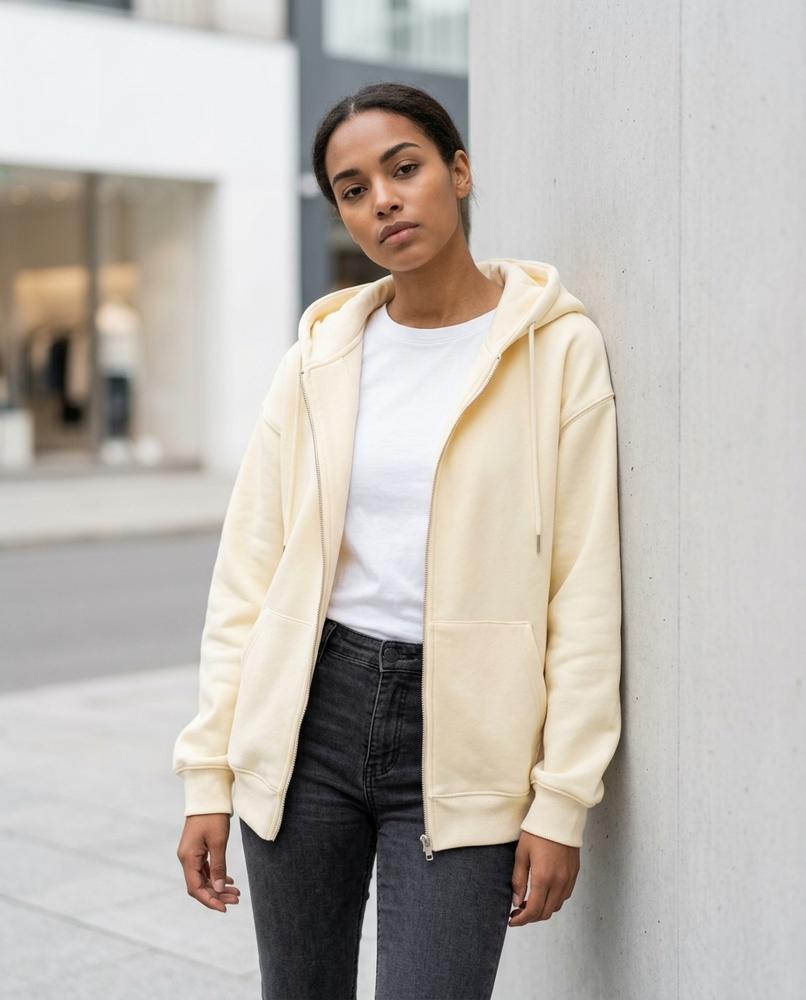 Zumieze - Kerel | Zip-Up Oversized Hoodie Women