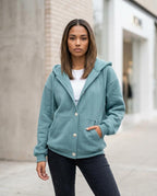 Zumieze - Lymin | Button-Up Hooded Jacket Women