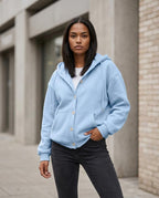 Zumieze - Lymin | Button-Up Hooded Jacket Women