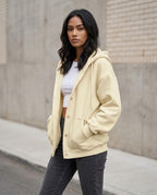 Zumieze - Lymin | Button-Up Hooded Jacket Women