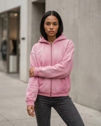 Zumieze - Vesin | Washed Zip-Up Hoodie Unisex