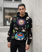 Zumieze - Lemir | Appliquéd Relaxed Fit Hoodie Men