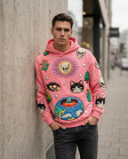 Zumieze - Lemir | Appliquéd Relaxed Fit Hoodie Men