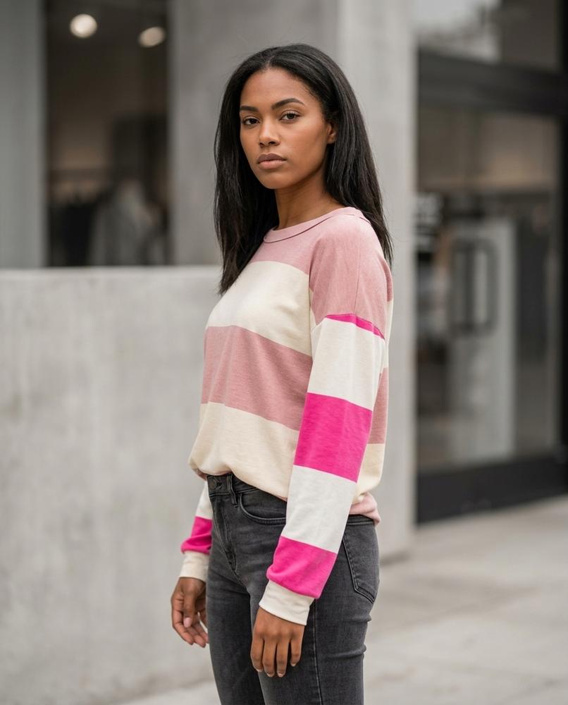 Zumieze - Nesil | Striped Long-Sleeved Sweater Women