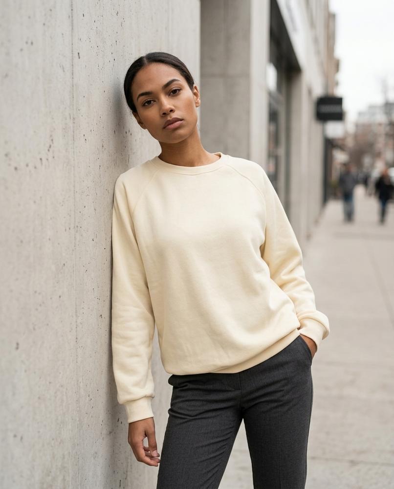 Zumieze - Tisen | Raglan Sleeve Crewneck Sweatshirt Women
