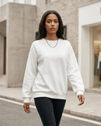 Zumieze - Tisen | Raglan Sleeve Crewneck Sweatshirt Women