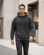 Zumieze - Rinor | Acid-Washed Oversized Hoodie Unisex