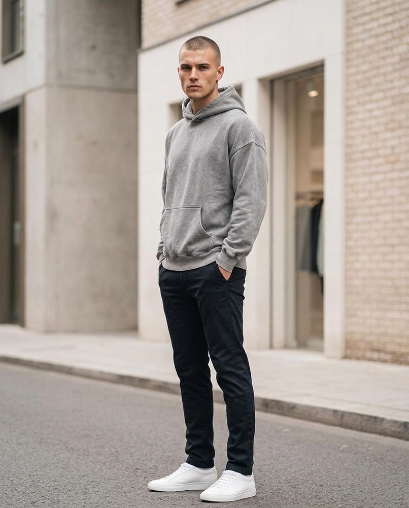 Zumieze - Rinor | Acid-Washed Oversized Hoodie Unisex