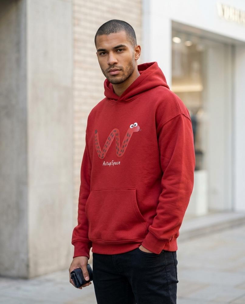 Zumieze - Niren | Graphic Print Relaxed Fit Hoodie Men