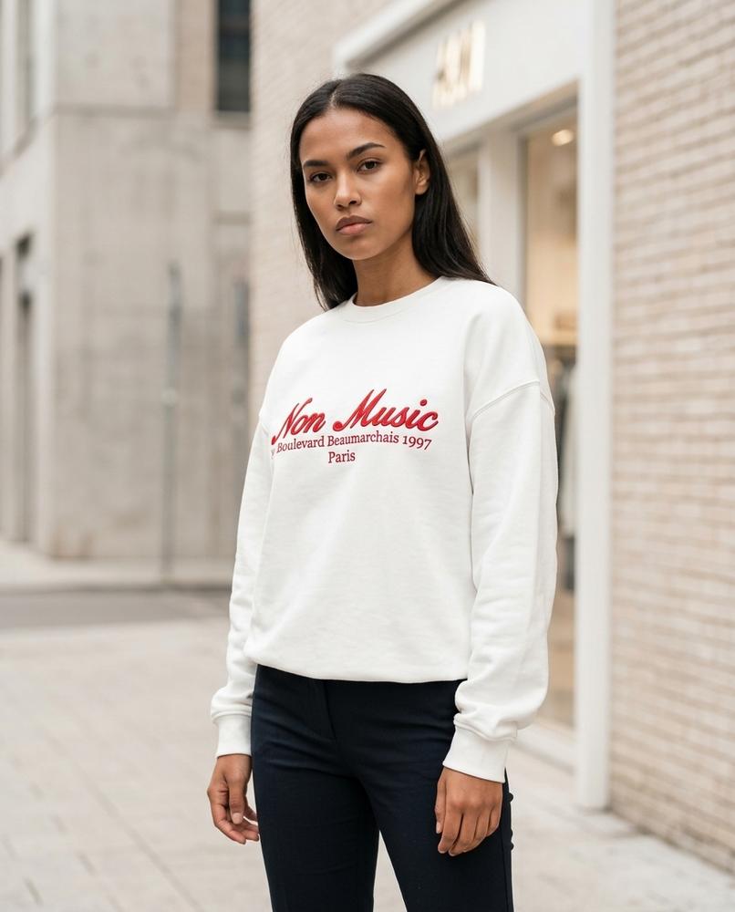 Zumieze - Mimon | Embroidered Crewneck Sweatshirt Women