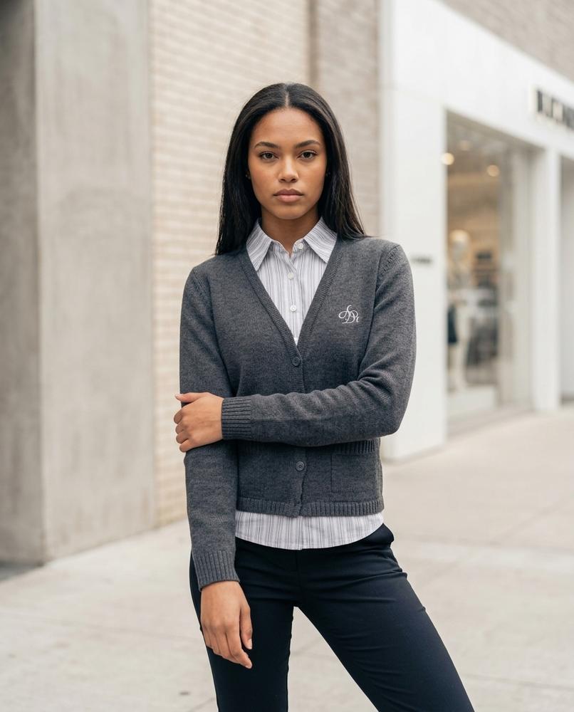 Zumieze - Artor | Knitted Button-Front Knit Cardigan Women