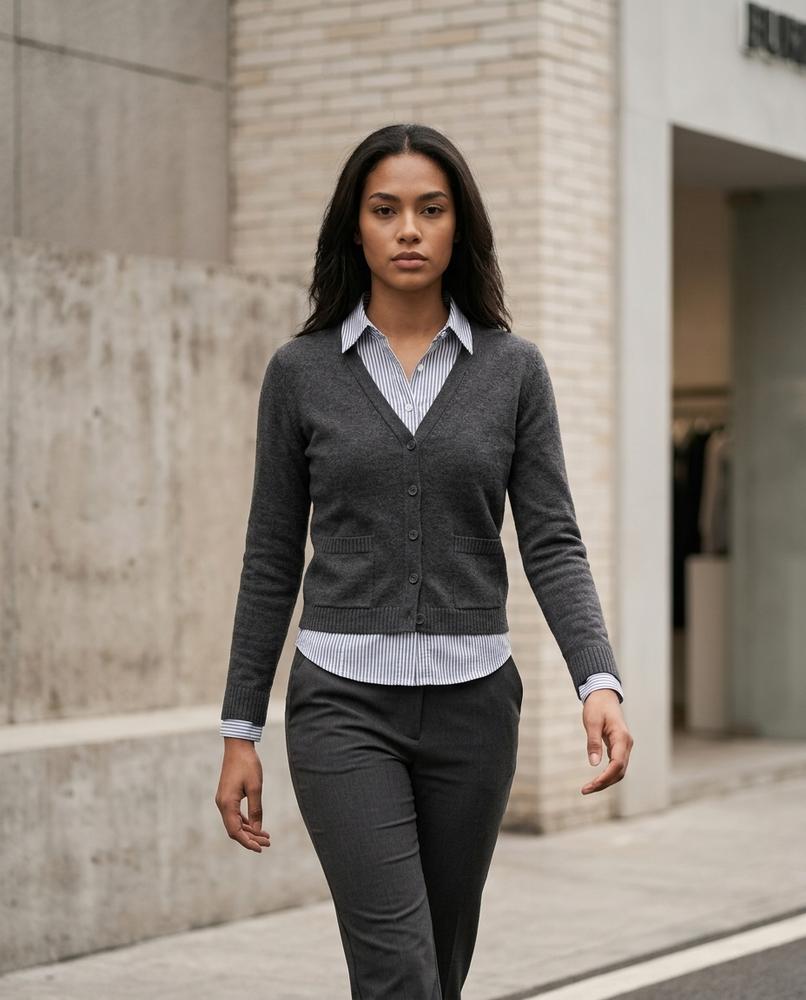 Zumieze - Artor | Knitted Button-Front Knit Cardigan Women