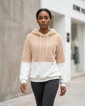 Zumieze - Lavan | Plush Color-Block Hoodie Women