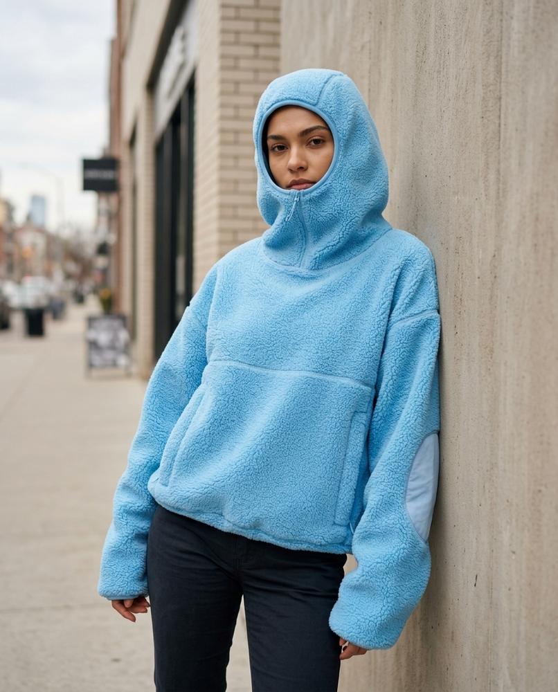 Zumieze - Nodan | Fleece Quarter-Zip Hoodie Women