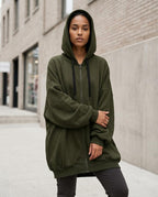 Zumieze - Vasel | Oversized Zip-Up Hoodie Women