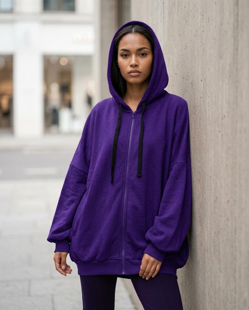 Zumieze - Vasel | Oversized Zip-Up Hoodie Women