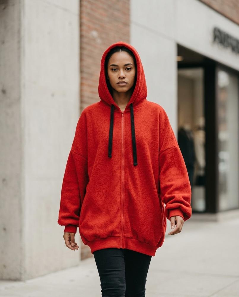 Zumieze - Vasel | Oversized Zip-Up Hoodie Women