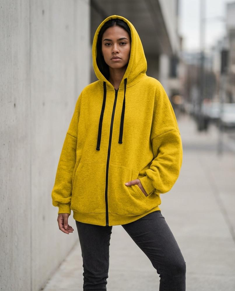 Zumieze - Vasel | Oversized Zip-Up Hoodie Women