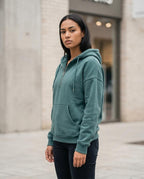 Zumieze - Allor | Half-Zip Solid-Color Hoodie Women