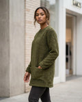 Zumieze - Vaver | Fleece Oversized Sweatshirt Women