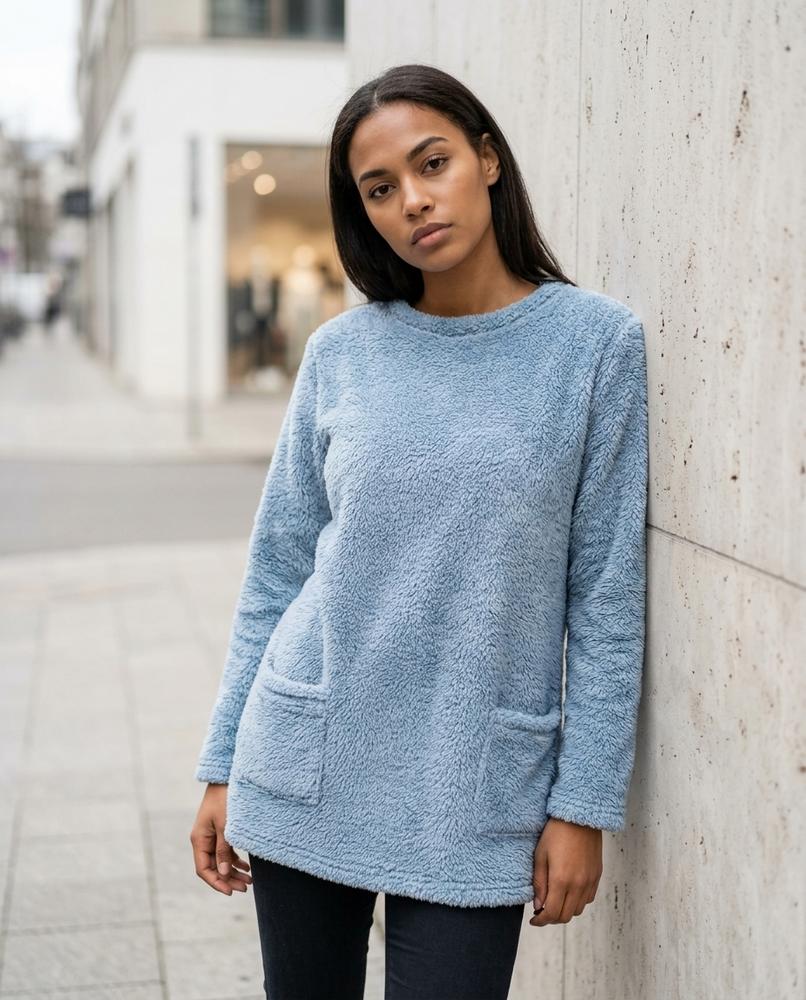 Zumieze - Vaver | Fleece Oversized Sweatshirt Women