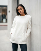 Zumieze - Vaver | Fleece Oversized Sweatshirt Women