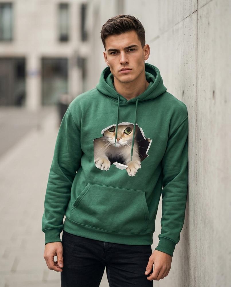 Zumieze - Eltir | Printed Relaxed Fit Hoodie Women