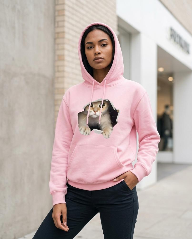 Zumieze - Eltir | Printed Relaxed Fit Hoodie Women