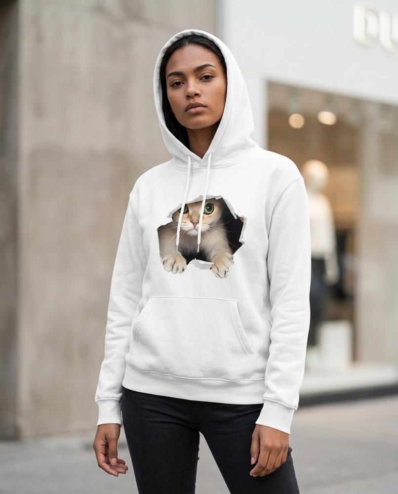 Zumieze - Eltir | Printed Relaxed Fit Hoodie Women