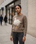 Zumieze - Elsan | Knitted Appliqué Sweater Women