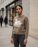 Zumieze - Elsan | Knitted Appliqué Sweater Women