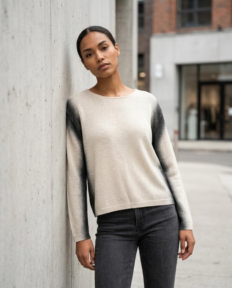 Zumieze - Damer | Gradient Knitted Sweater Women