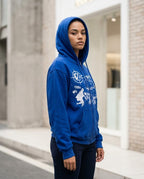 Zumieze - Mitir | Zip-Up Printed Hoodie Unisex
