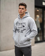 Zumieze - Mitir | Zip-Up Printed Hoodie Unisex