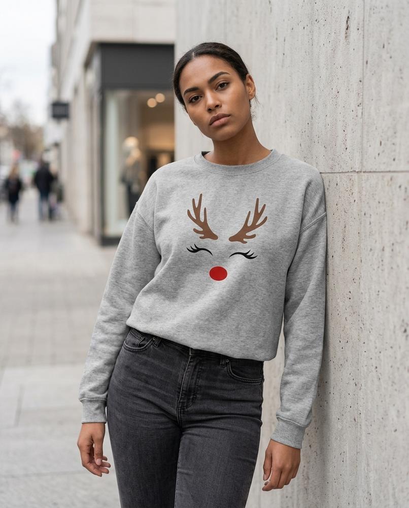 Zumieze - Alron | Printed Long-Sleeved Sweatshirt Women