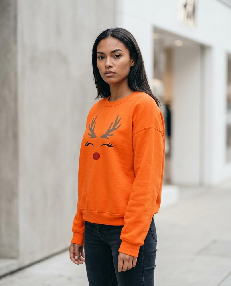 Zumieze - Alron | Printed Long-Sleeved Sweatshirt Women