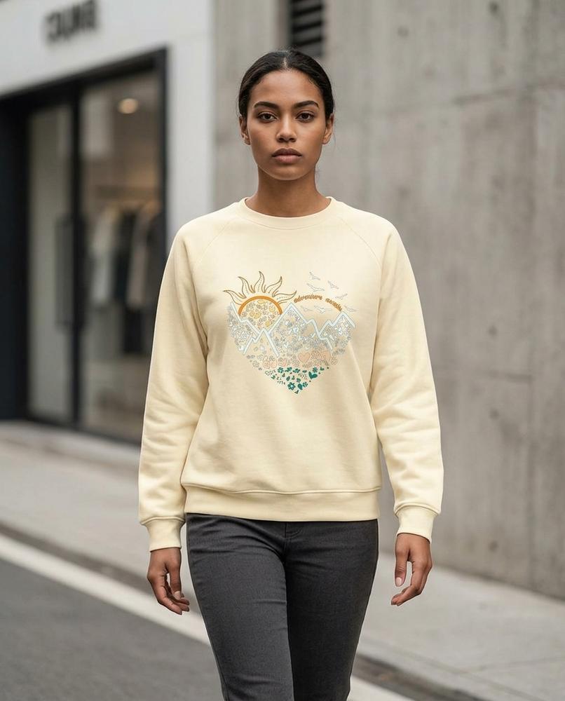 Zumieze - Matal | Printed Crewneck Sweatshirt Women