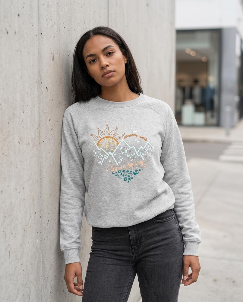 Zumieze - Matal | Printed Crewneck Sweatshirt Women
