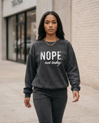 Zumieze - Kerev | Waffle-Knit Graphic-Print Sweatshirt Women