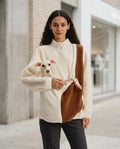 Zumieze - Sesol | Fleece Two-Tone Sweatshirt Women